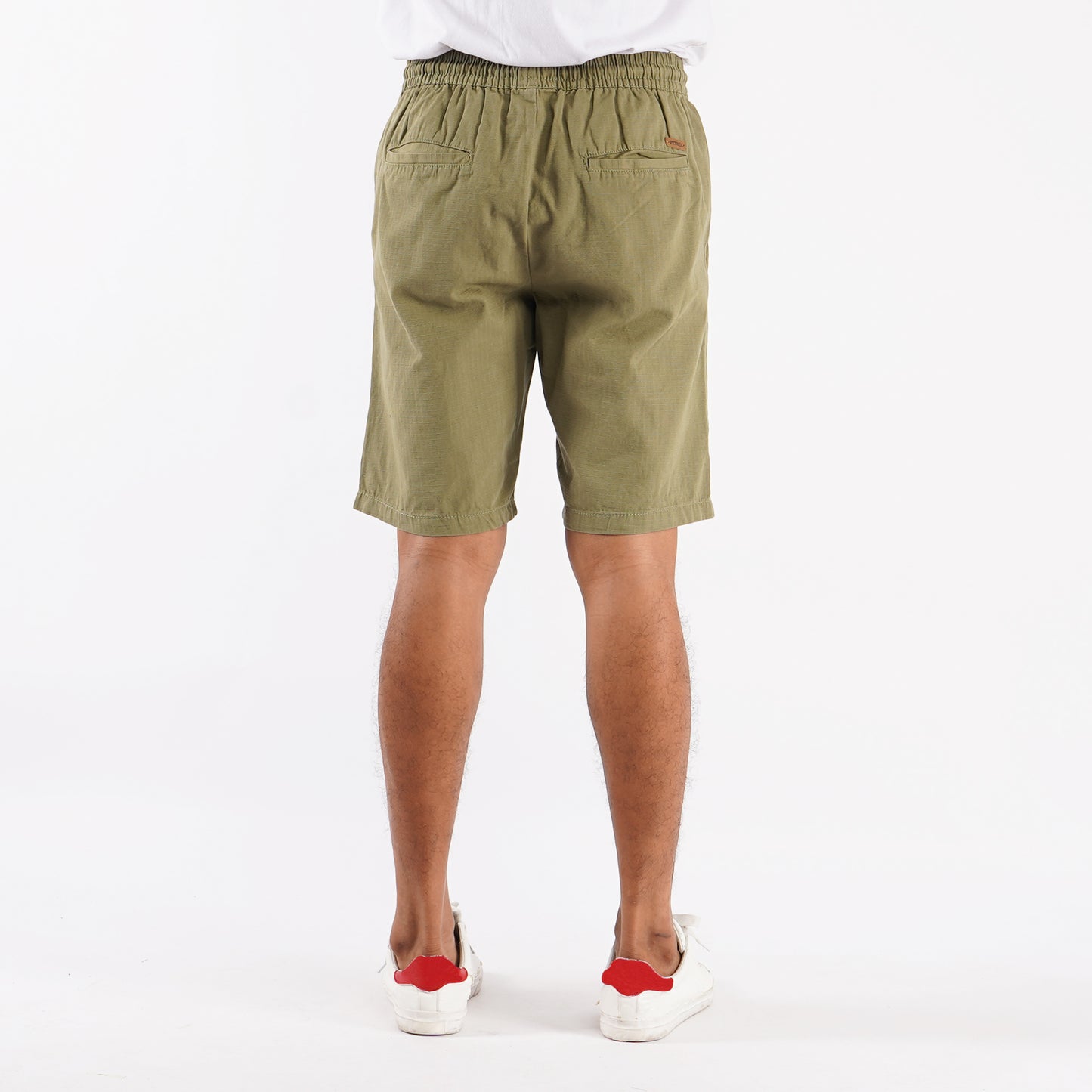 Petrol Basic Non-Denim Jogger Shorts for Men Regular Fitting Garment Wash Fabric Casual short Light Fatigue Jogger short for Men 127352 (Light Fatigue)