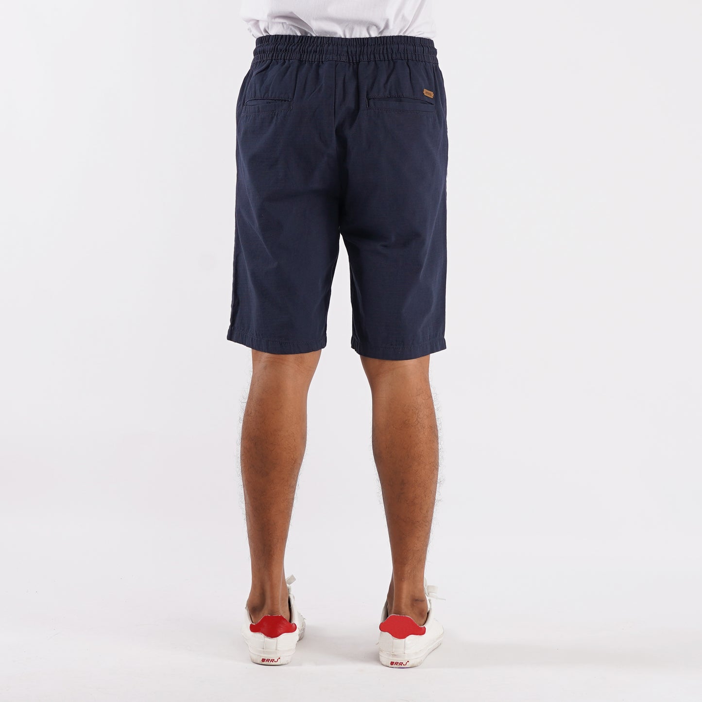 Petrol Basic Non-Denim Jogger Shorts for Men Regular Fitting Garment Wash Fabric Casual short Navy Jogger short for Men 127352 (Navy)