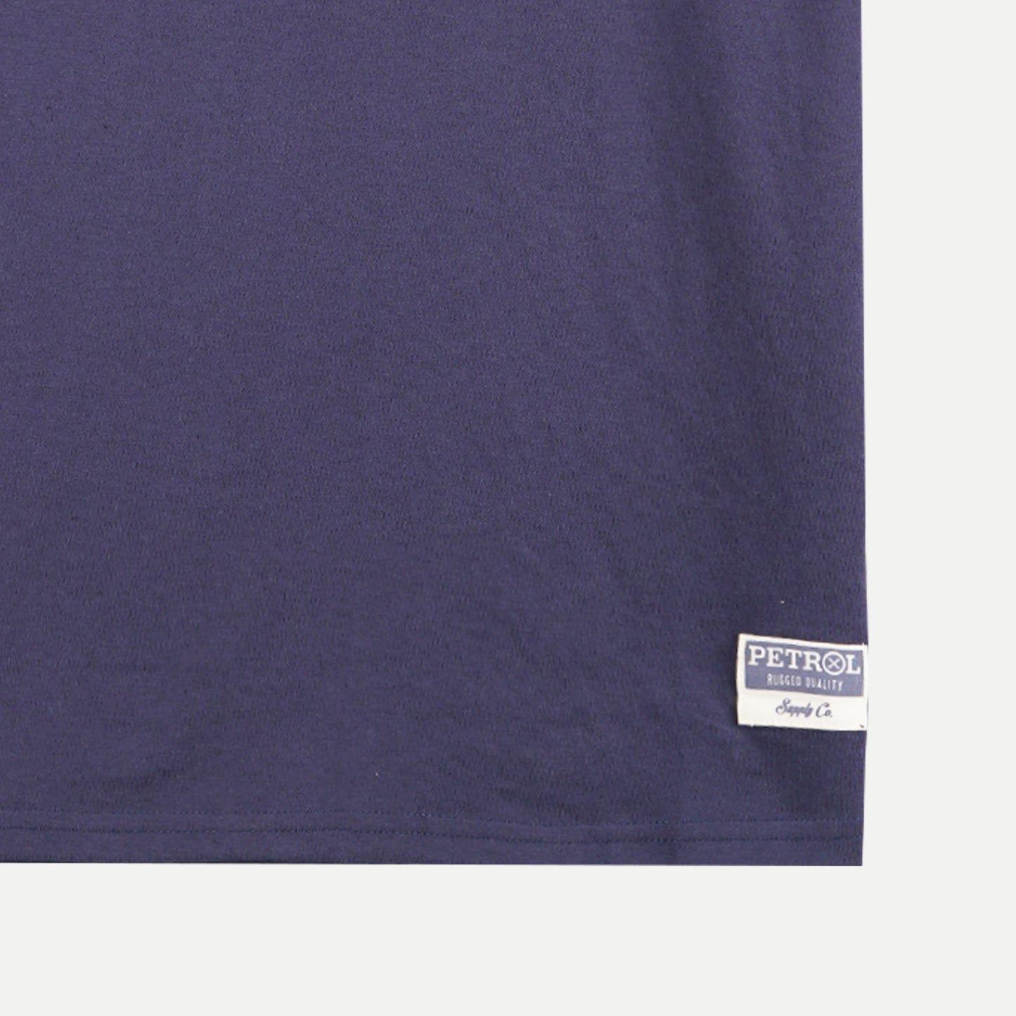 Petrol Basic Tees for Men Slim Fitting Shirt CVC Jersey Fabric Trendy fashion Casual Top Navy T-shirt for Men 126912-U (Navy)