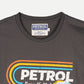 Petrol Basic Tees for Men Slim Fitting Shirt CVC Jersey Fabric Trendy fashion Casual Top Charcoal T-shirt for Men 126750-U (Charcoal)