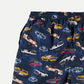 Petrol Modified Non Denim Board Shorts for Men Regular Fitting Garment Wash Cotton Fabric Casual Short Navy Blue Swim short for Men 125754 (Navy Blue)