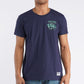 Petrol Basic Tees for Men Slim Fitting Shirt CVC Jersey Fabric Trendy fashion Casual Top Navy Blue T-shirt for Men 126932-U (Navy Blue)
