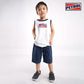 Petrol Kids Wear Basic Non-Denim Jogger shorts For Kids Trendy Fashion High Quality Apparel Comfortable Casual short For Kids 121998 (Navy)
