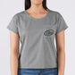 Petrol Basic Tees for Ladies Boxy Fitting Shirt CVC Jersey Fabric Trendy fashion Casual Top Heather Gray T-shirt for Ladies 130331-U (Heather Gray)
