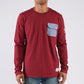 Petrol Basic Tees for Men Slim Fitting Sweat Shirt Cotton Jersey Fabric Trendy fashion T-Shirt for Men Casual Top Crimson T-shirt for Men 39706 (Crimson)