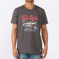 Petrol Basic Tees for Men Slim Fitting Shirt CVC Jersey Fabric Trendy fashion Casual Top Charcoal T-shirt for Men 141535-U (Charcoal)