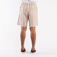 Petrol Basic Non-Denim Jogger Shorts for Men Regular Fitting Garment Wash Fabric Casual short Mustard Jogger short for Men 123275 (Beige)