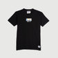 Petrol Basic Tees for Men Slim Fitting Shirt CVC Jersey Fabric Trendy fashion Casual Top Black T-shirt for Men 126688-U (Black)