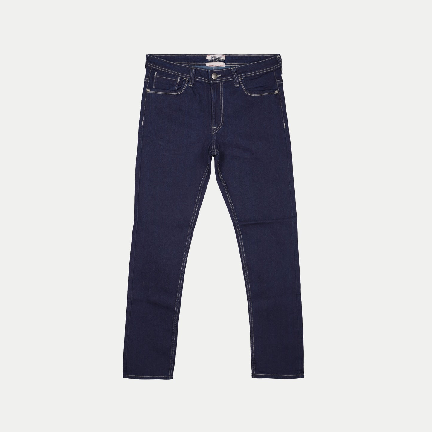 Petrol Basic Denim Pants for Men Skin Tight Fitting Mid Rise Trendy fashion Casual Bottoms Dark Shade Jeans for Men 150706 (Dark Shade)