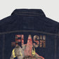 Petrol The Flash Men's Basic Denim Jacket  With Back Print Graphic Design  Regular Fitting Trendy Fashion High Quality Apparel Comfortable Casual Jacket for Men 147274 (Dark Wash)