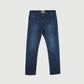 Petrol Basic Denim Pants for Men Skin Tight Fitting Mid Rise Trendy fashion Casual Bottoms Dark Shade Jeans for Men 151360 (Dark Shade)